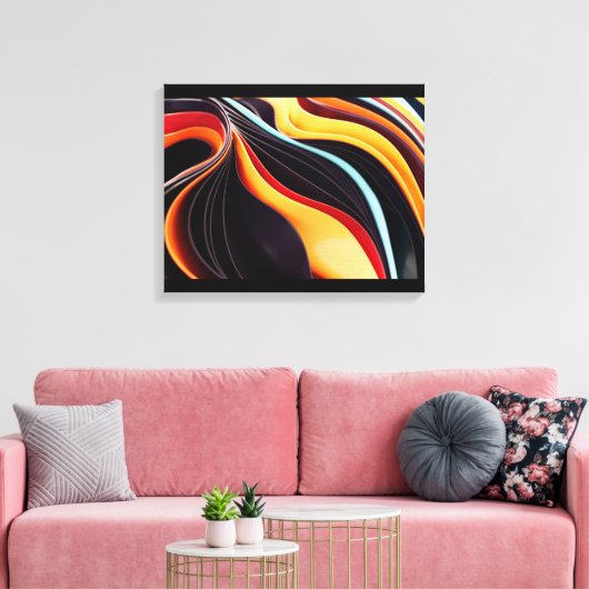 Rhapsody Canvas Afdruk (Insitu (Woonkamer))