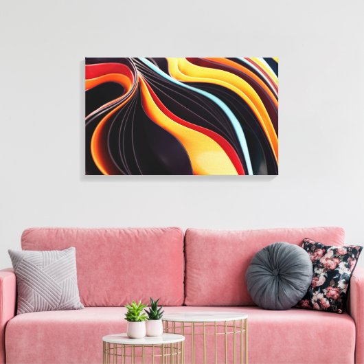 Rhapsody Canvas Afdruk (Insitu (Woonkamer))