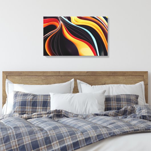 Rhapsody Canvas Afdruk (Insitu (Slaapkamer))