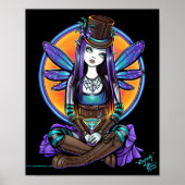 "Rhapsody" Gothic Absinthe Fairy Art Poster (Voorkant)