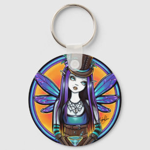 "Rhapsody" Gothic Absinthe Fairy Art Sleutelhanger