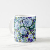 Rhapsody - Hydrangea en Poppy Floral Mok (Voorkant links)