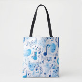 Rhapsody in blauw Tas (Voorkant)
