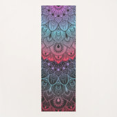 Rhapsody In Blue Pink Mandela Yogamat (Voorkant)