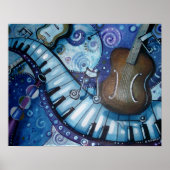 Rhapsody in Blue Poster (Voorkant)