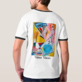 "Rhapsody"-ontwerptop van Viktor Tilson T-shirt (Achterkant volledig)