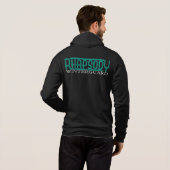 Rhapsody R Zip-Up Track Jacket Hoodie (Achterkant volledig)