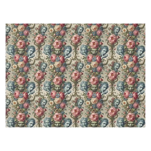 Rhapsody Road - Gotisch Grote Patroon Tafelkleed (Voorkant (Horizontaal))