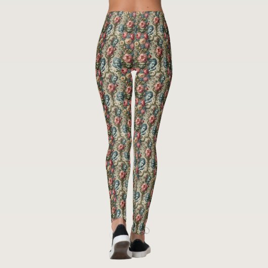 Rhapsody Road – Gotisch Victoriaans Delirium Leggings (Achterkant)