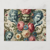 Rhapsody Road - Gotisch Victoriaans Feestdagenkaart (Voorkant)