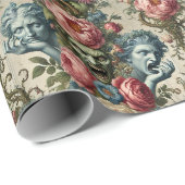 Rhapsody Road - Gotische Bloemen Bandana Cadeaupapier (Rol Hoek)