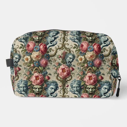 Rhapsody Road - Gotische Bloemen Toilettasje (Voorkant)