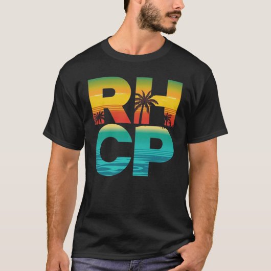 RHCP California Vibes Tee – Red Hot Chili Peppers T-shirt (Voorkant)