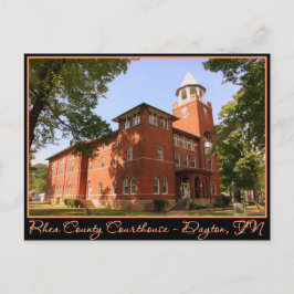 Rhea County Courthouse - Dayton, TN Briefkaart