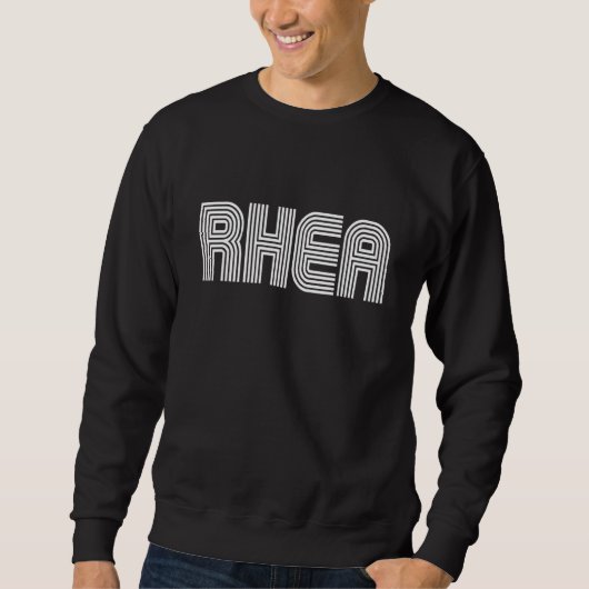 Rhea Food Retro 70s 80s Trui (Voorkant)