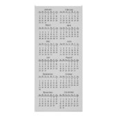 Rhea komt voort uit de Kaart van het Calendar Rack (Achterkant)