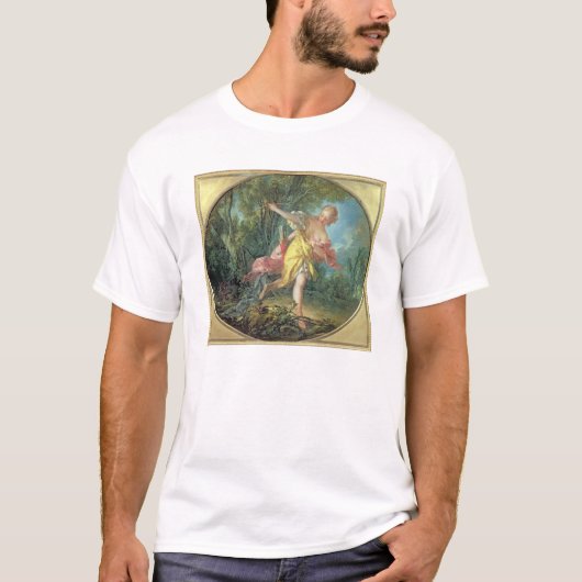 Rhea Sylvia vlucht uit de Wolf, 1756 T-shirt (Voorkant)