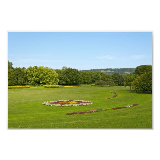 Rheinaue Park in Bonn Fotoprint Foto Afdruk (Voorkant)