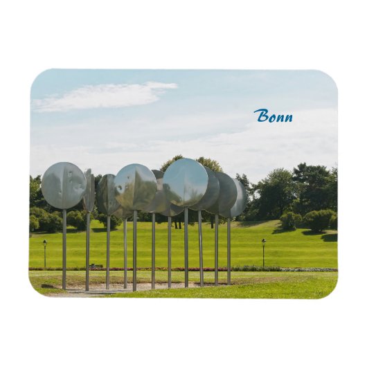 Rheinaue Park in Bonn Magneet (Horizontaal)