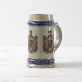 Rheinbergen Armorial Stein Bierpul (Voorkant rechts)
