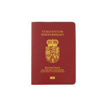 Rheinbergen Passport Hoesje - burgundy