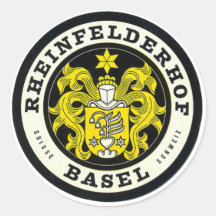 Rheinfelderhof Basel Zwitserland Travel Sticker