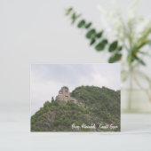 Rheinfels Castle boven Sankt Goar Briefkaart (Staand voorkant)