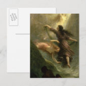 Rheingold, eerste scène, 1888 briefkaart (Voorkant / Achterkant)