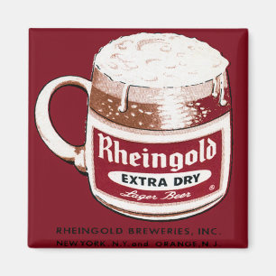 Rheingold Extra Droog Lager Bier Koelkast Magneet