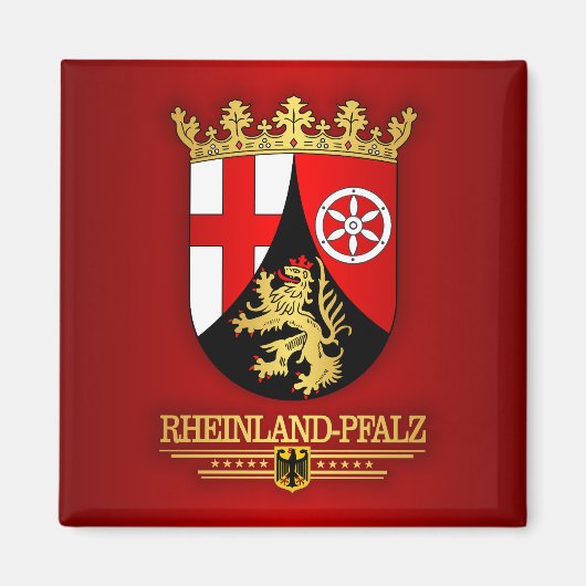 Rheinland-Pfalz COA Magneet (Voorkant)