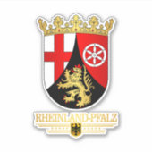Rheinland-Pfalz COA Sticker (Voorkant)