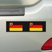 Rheinland-Pfalz, Duitsland Bumpersticker (Op auto)