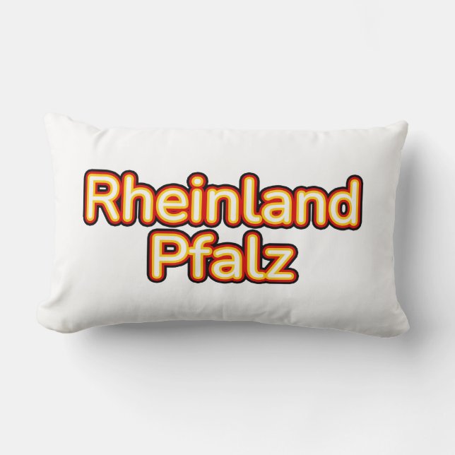 Rheinland Pfalz Duitsland Kussen (Voorkant)