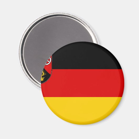 Rheinland-Pfalz, Duitsland Magneet (Voorkant / Achterkant)