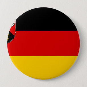 Rheinland-Pfalz, Duitsland Ronde Button 4,0 Cm