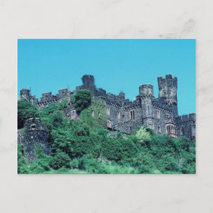 Rheinstein Castle, Rhine River, Duitsland Briefkaart