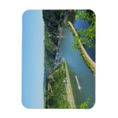 Rheintal an der Loreley Magneet (Verticaal)
