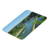 Rheintal an der Loreley Magneet (Linkerzijde)