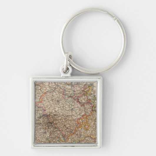 Rhenish Prussia, Westphalia, HesseNassau Sleutelhanger (Voorkant)