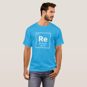 Rhenium / Periodiek Tafel - Re Element T-shirt (Voorkant volledig)