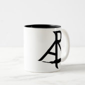 Rhetoric Askew Author Askew Logo Coffee Mok (Voorkant rechts)