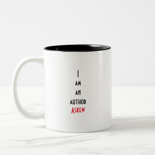 Rhetoric Askew Author Askew Logo Coffee Mok (Links)