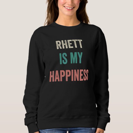 Rhett Is My Happiness Trui (Voorkant)