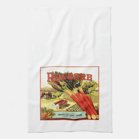  Rheubarb American MoJo Kitchen Towel Theedoek (Verticaal)
