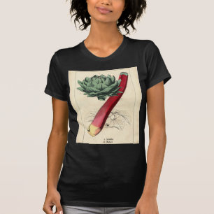  Rheubarb - Botanische afdruk T-shirt