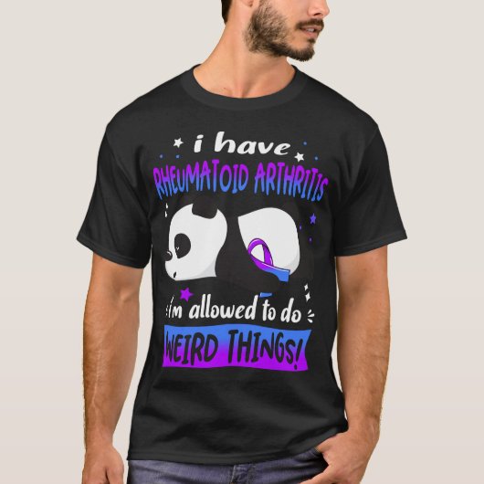 Rheumatoid Arthritis Awareness Gifts T-shirt (Voorkant)
