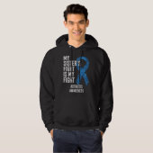 Rheumatoid arthritis My Sister s Fight Is My Fight Hoodie (Voorkant volledig)