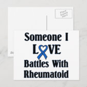 Rheumatoïde RA Briefkaart (Voorkant / Achterkant)
