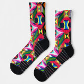RHF-Kaleidoscoop Raster Sokken (Links)