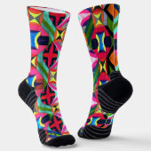 RHF-Kaleidoscoop Raster Sokken (Gebogen)